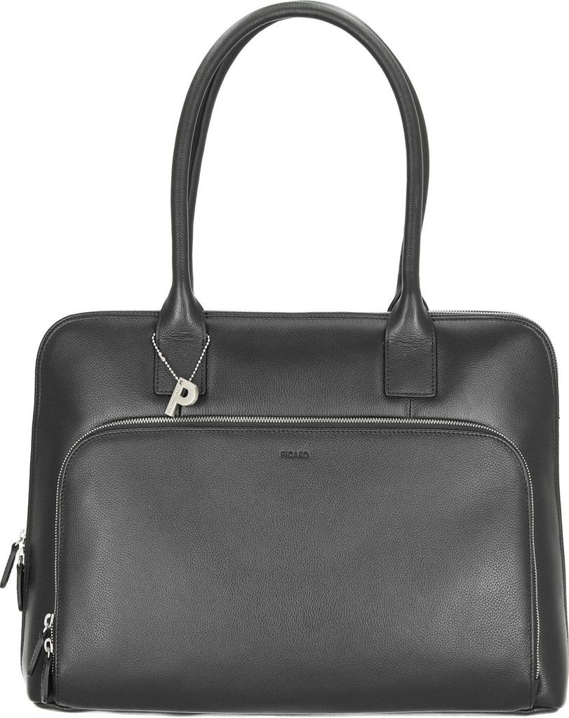 Picard Milano - Schultertasche 43 cm (schwarz) Produktbild 