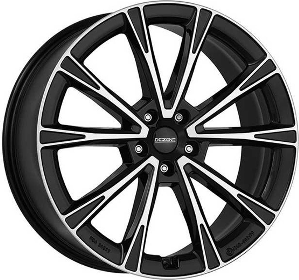 ALUFELGE DEZENT AR dark 8x20 5x112 ET 50 BLACK/POLISHED