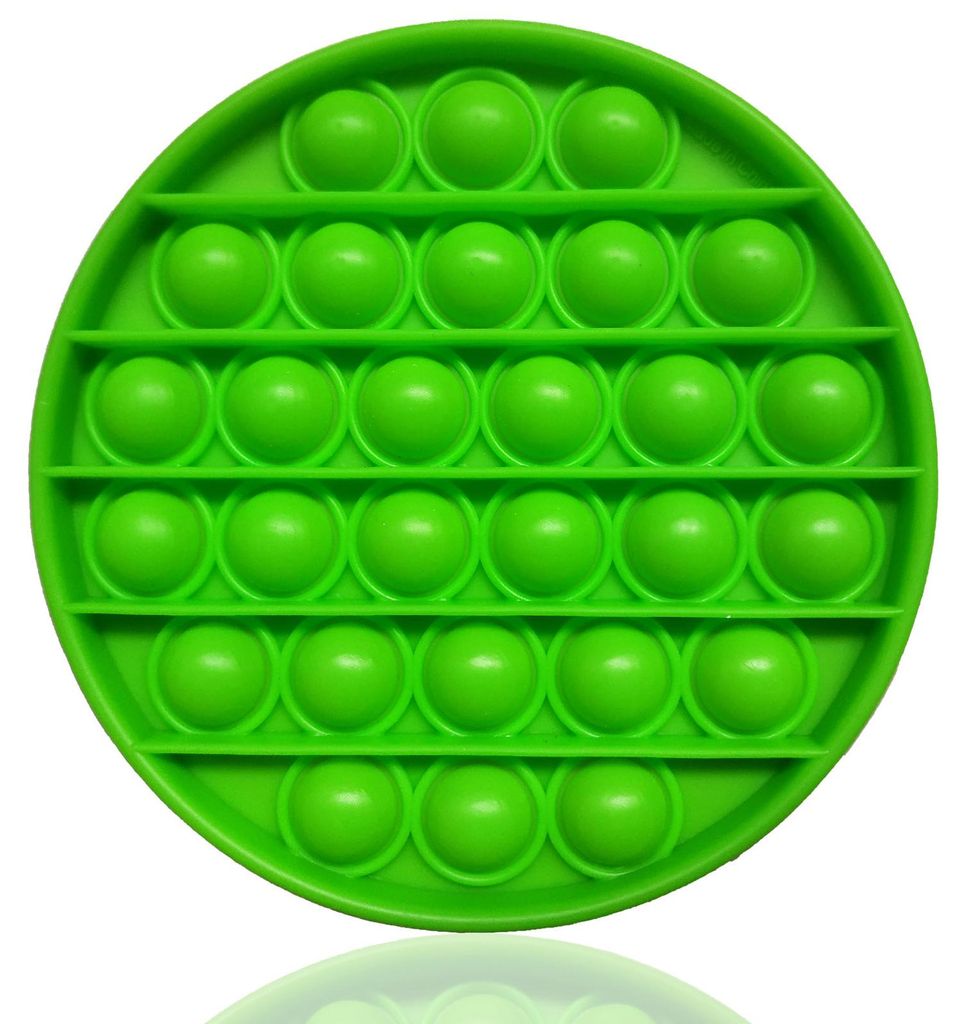 Fidget Toy Push Pop Bubble - Anti Stress Spielzeug - Kreis Neongrün
