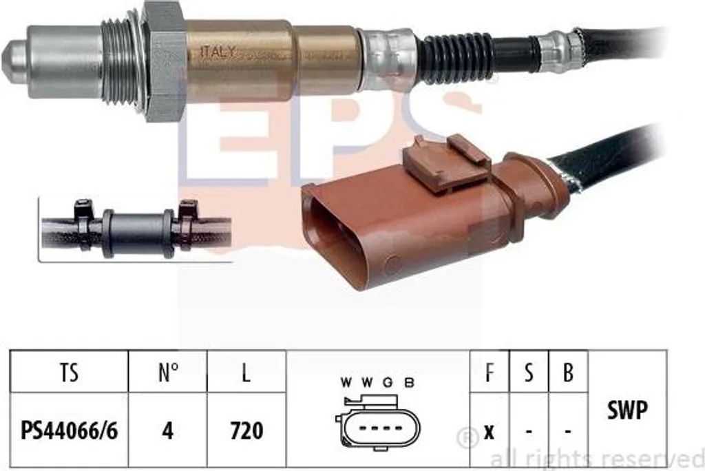 Sonde lambda EPS haute performance compatible Polo 6R et Jetta