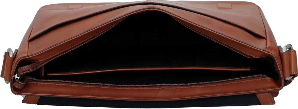 Protéger votre Ordinateur avec Style : Sac Cuir Cambridge Cognac Brun