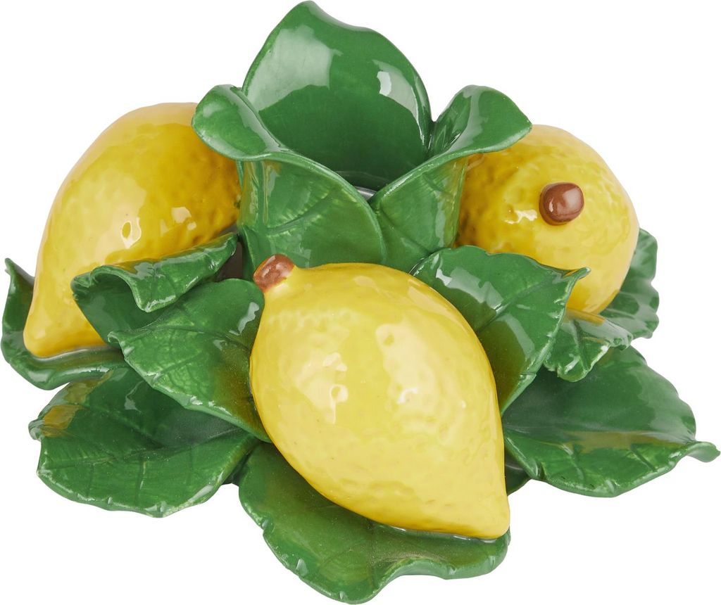 BUTLERS Kerzenhalter LEMON Zitronen