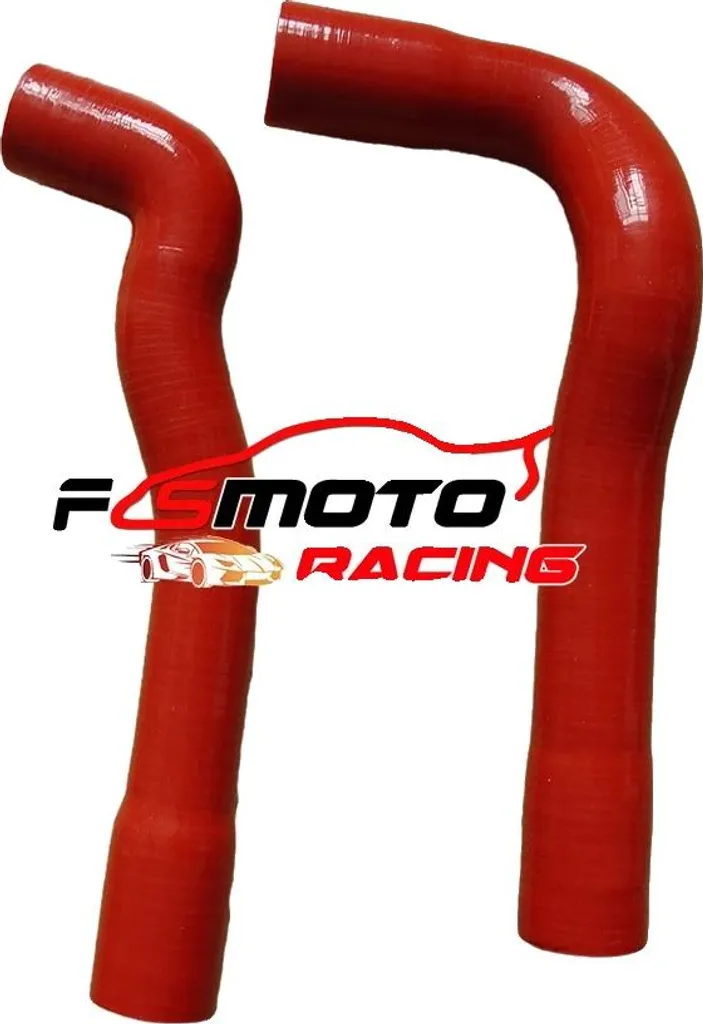Tuyau radiateur en silicone rouge haute résistance pour voiture de sport