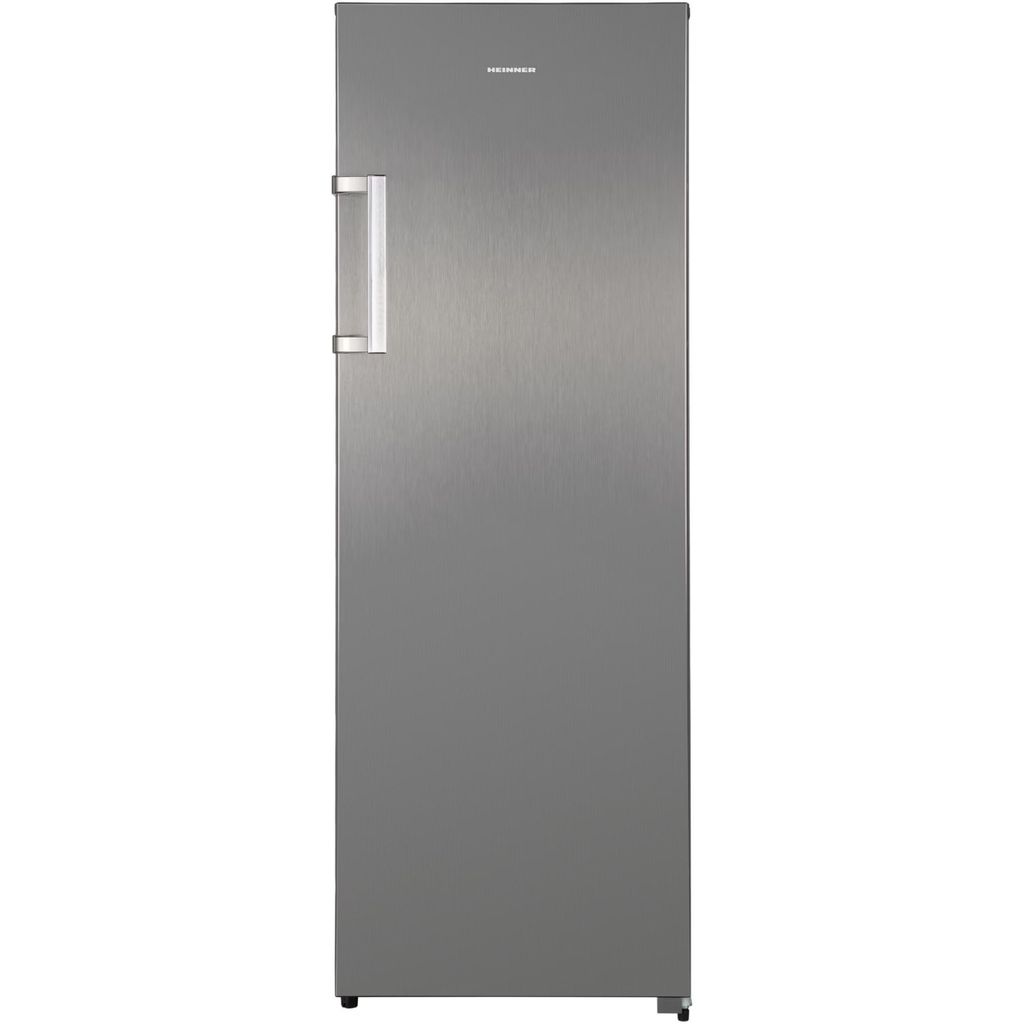 Heinner HFF-HS240NFXE++ Gefrierschrank 240 L, No Frost, Multi-Airflow-System, Schnellgefrier, Silber