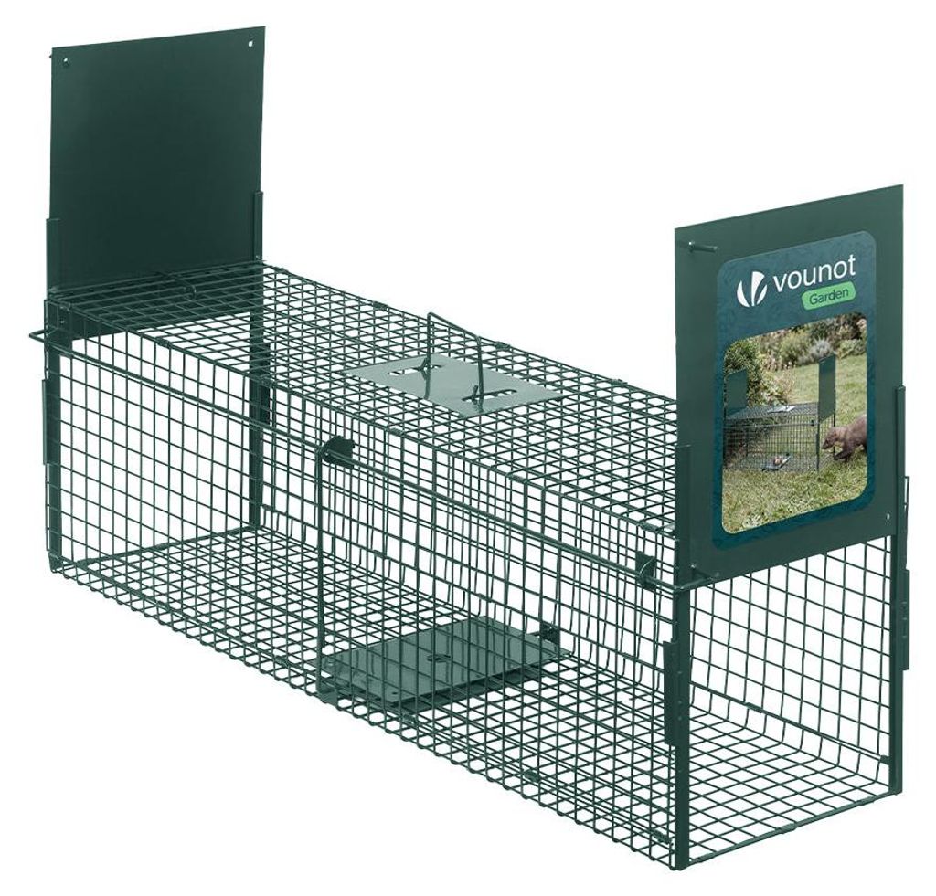 VOUNOT® Marderfalle Lebendfalle Metall Tierfalle mit Griff, Produktbild 