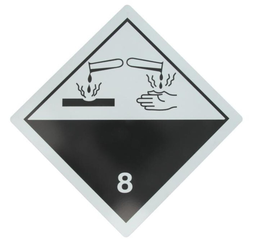 Warnschild CARGOPARTS 101-03W-103