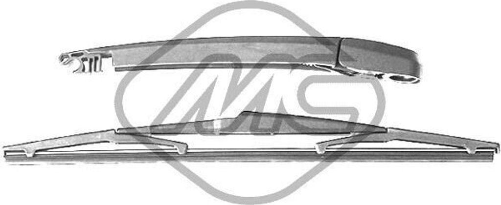 Metalcaucho Heckscheibenwischer + Arm Hinten für HYUNDAI ACCENT III (MC) 350mm