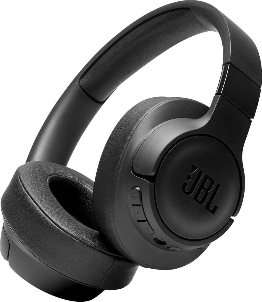 JBL Tune 710 BT Faltbare Bluetooth Over-Ear Kopfhrer in Schwarz Kabellose Ohrhrer mit JBL Pure Bass Sound Langer Musikgenuss von bis zu 50 Stunden