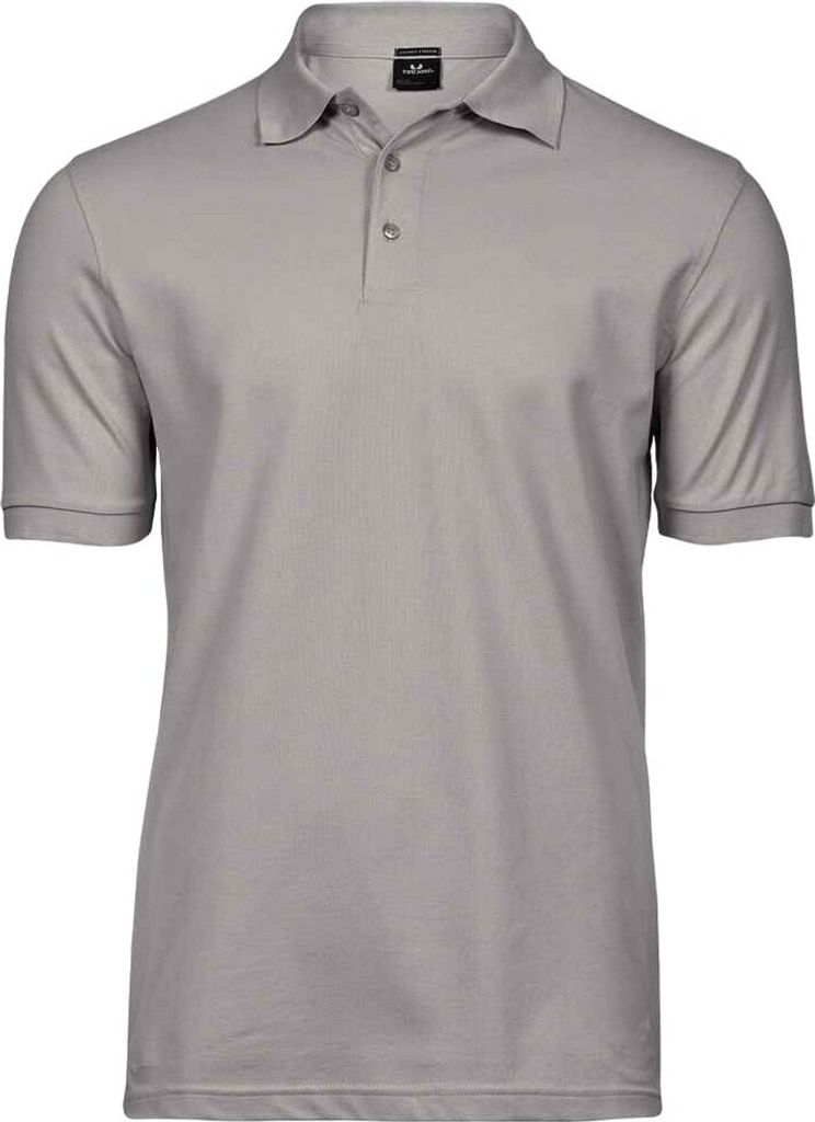 Tee Jays - "Luxury" Poloshirt Stretch für Herren PC4085 (M) (Steinfarben)