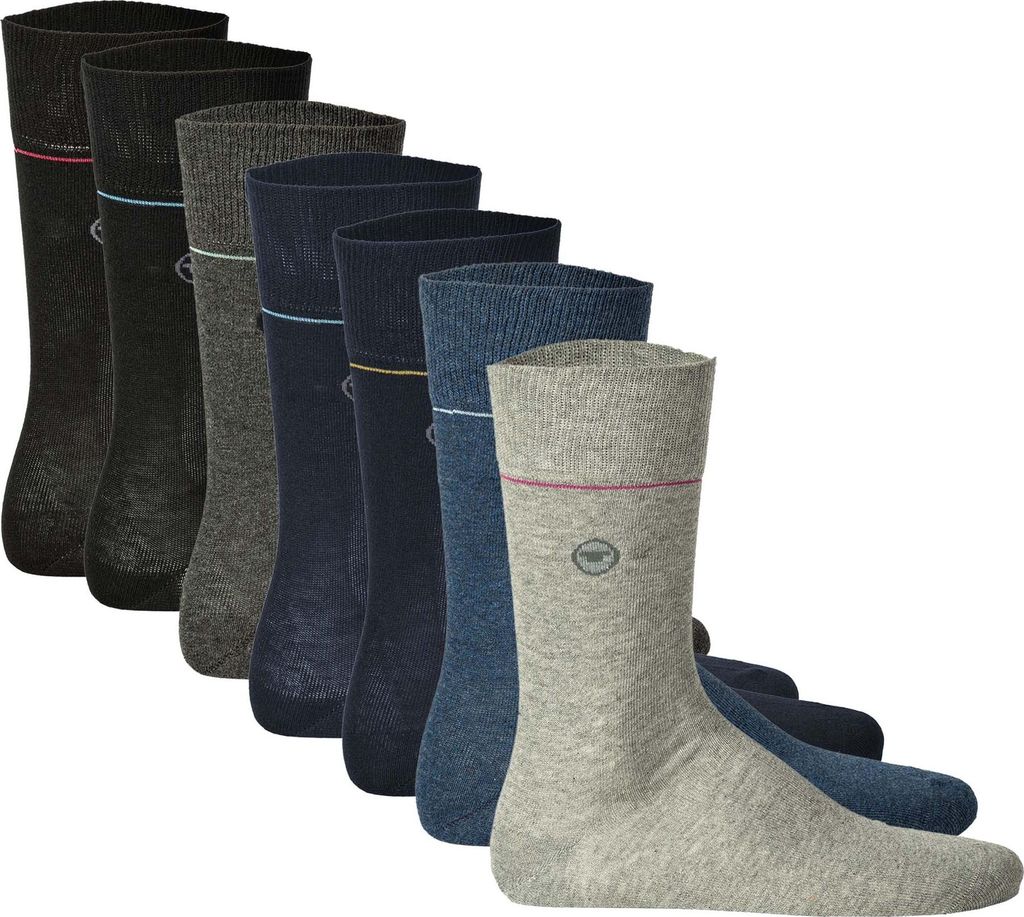 TOM TAILOR Socken - 7er Box Baumwollsocken für Altag und Produktbild 