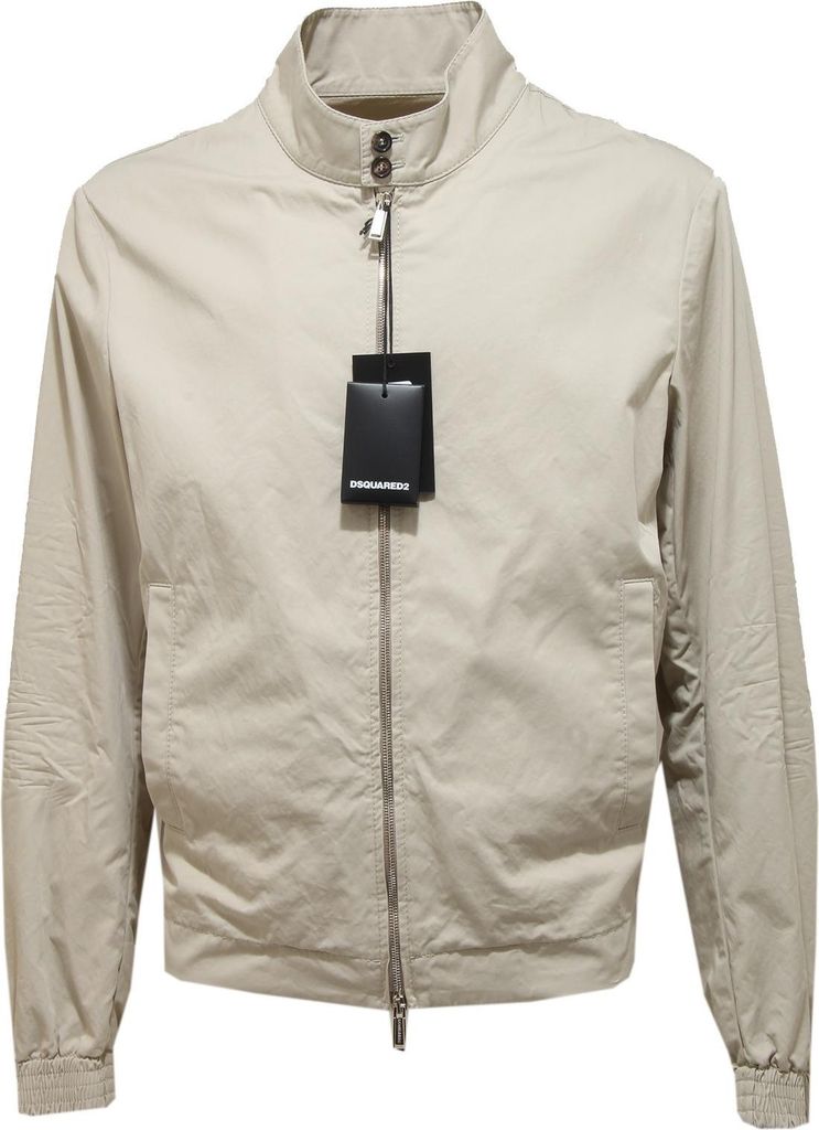 0029O DSQUARED2 Beige Jacke Jacken Herren