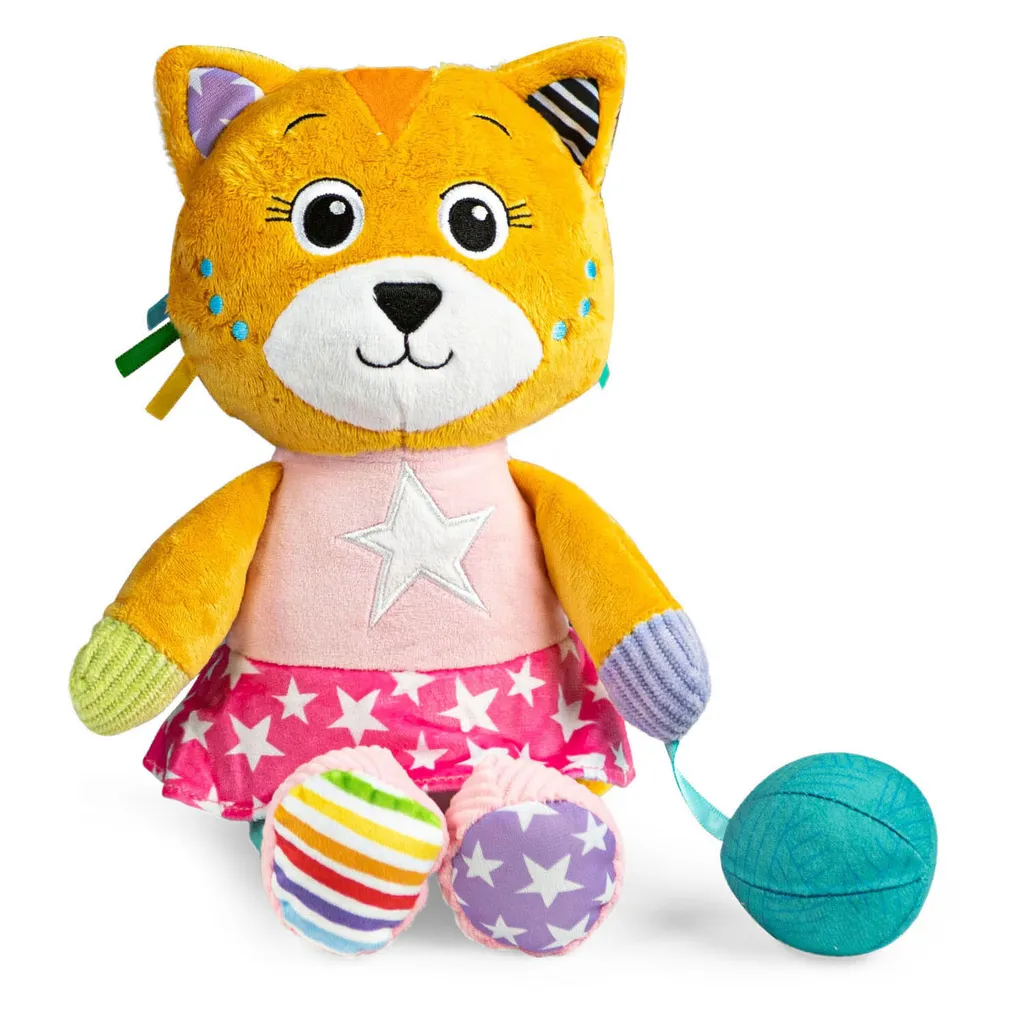 Peluche chat Clementoni Katy 0 mois avec boîte de jeu interactive - 8