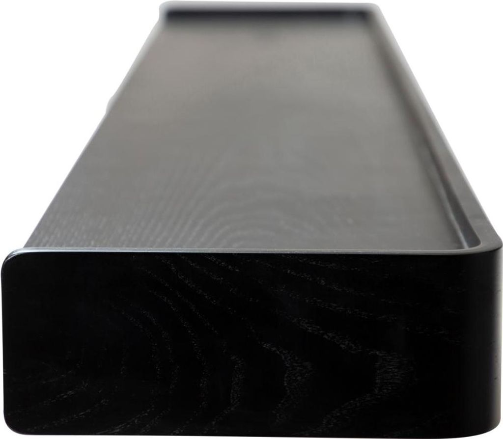 Protopia Dan-Form Wandregal Furnier Esche schwarz.