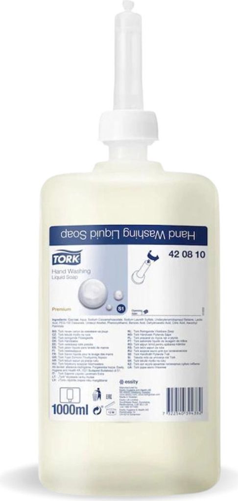 Tork Flüssigseife zur Handreinigung 1000ml - 420810 Produktbild 