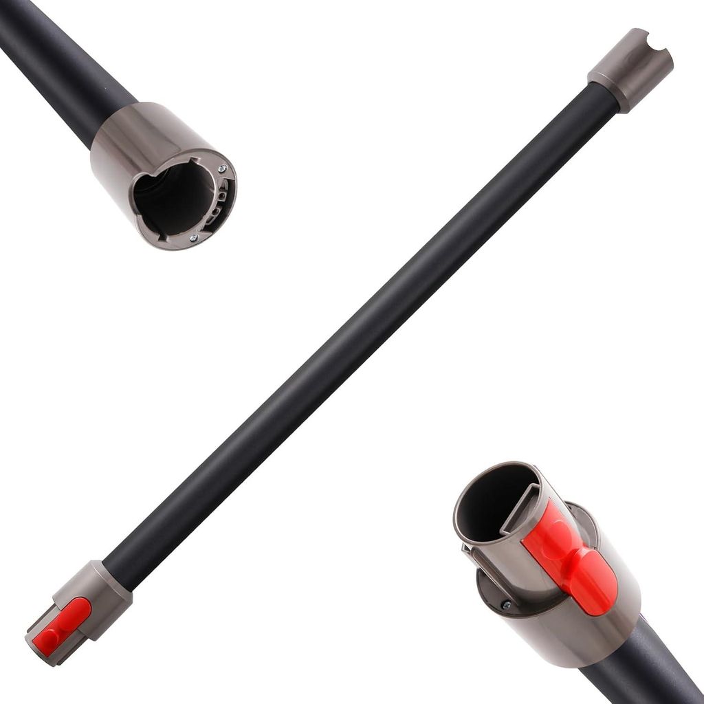 Ersatzteile Verlängerungsrohr für Dyson V7 V8 V10 V11 V15 Staubsauger, Saugrohr Länge 73 cm, Rohr Ersatz für 969109 (Schwarz)