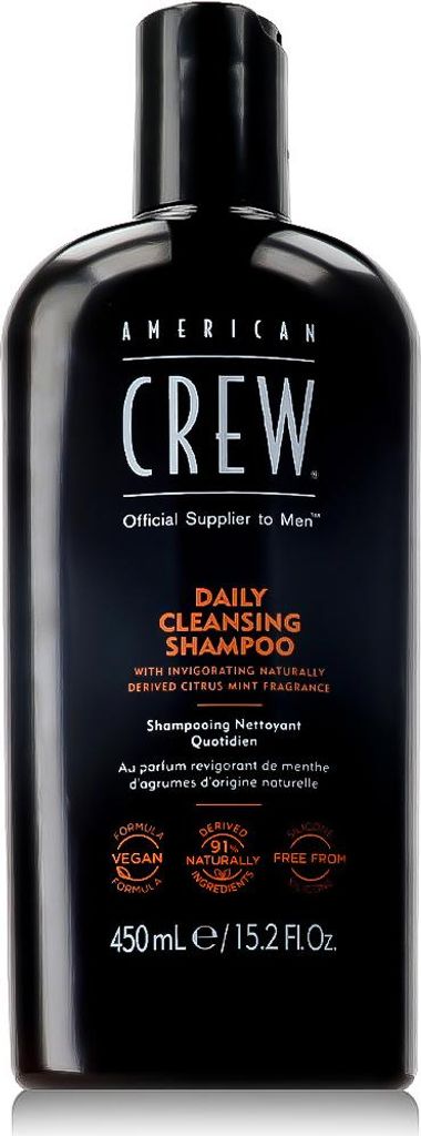 American Crew, Dagelijkse Cleansing Shampoo, voor Productafbeelding 