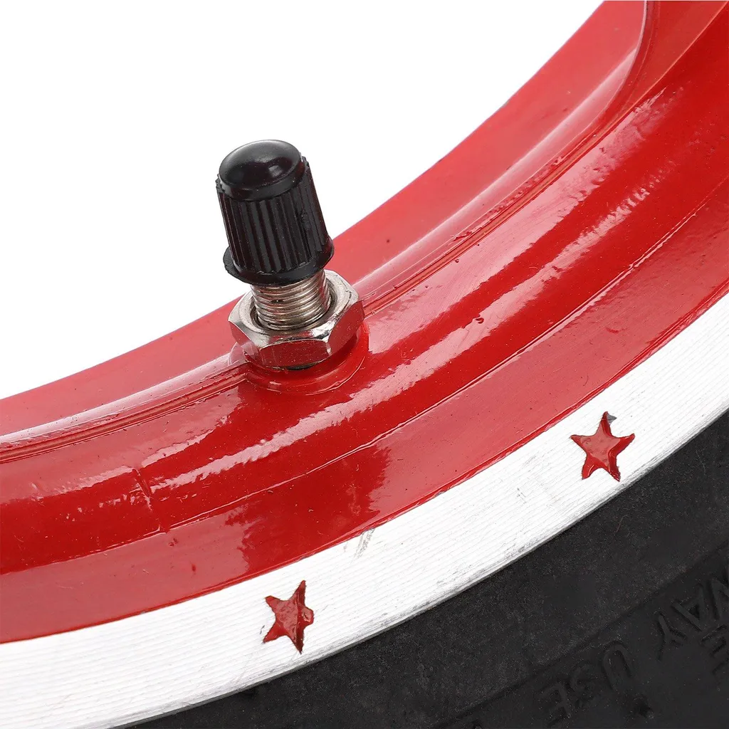 Pneu arrière 2.50-10 pouces antidérapant pour mini moto 47cc 49cc rouge