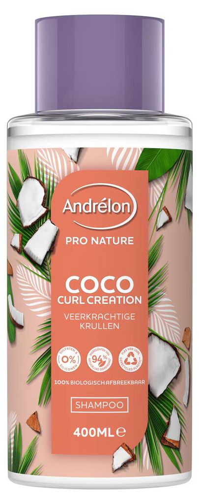 Andrelon Shampoo Pro Nature Coco Curl Creation (400 ml)