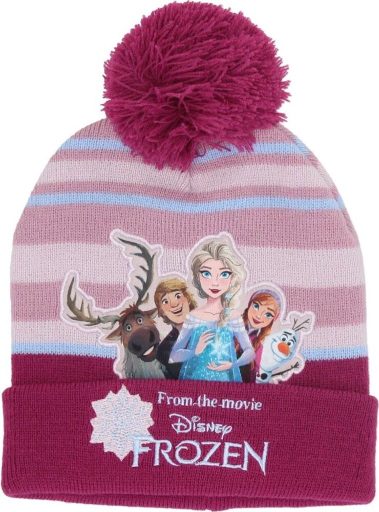 Frozen Funkelnde Mütze mit Bommel – für kleine Produktbild 