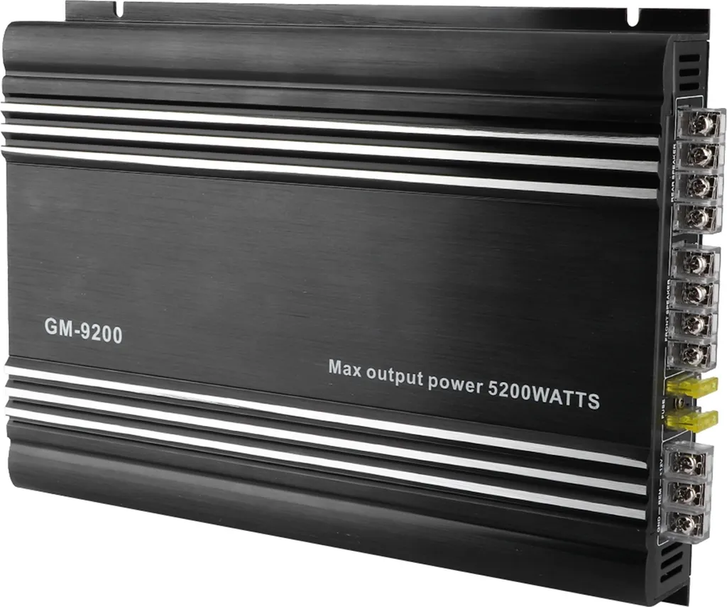 Amplificatore Auto 4 Canali Hi-Fi Stereo | Potenza Audio Professionale - 1