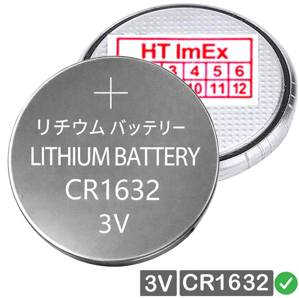 CR1632 Batterien Knopfzellen Knopfzelle Frische Markenqualität - CMOS Battery