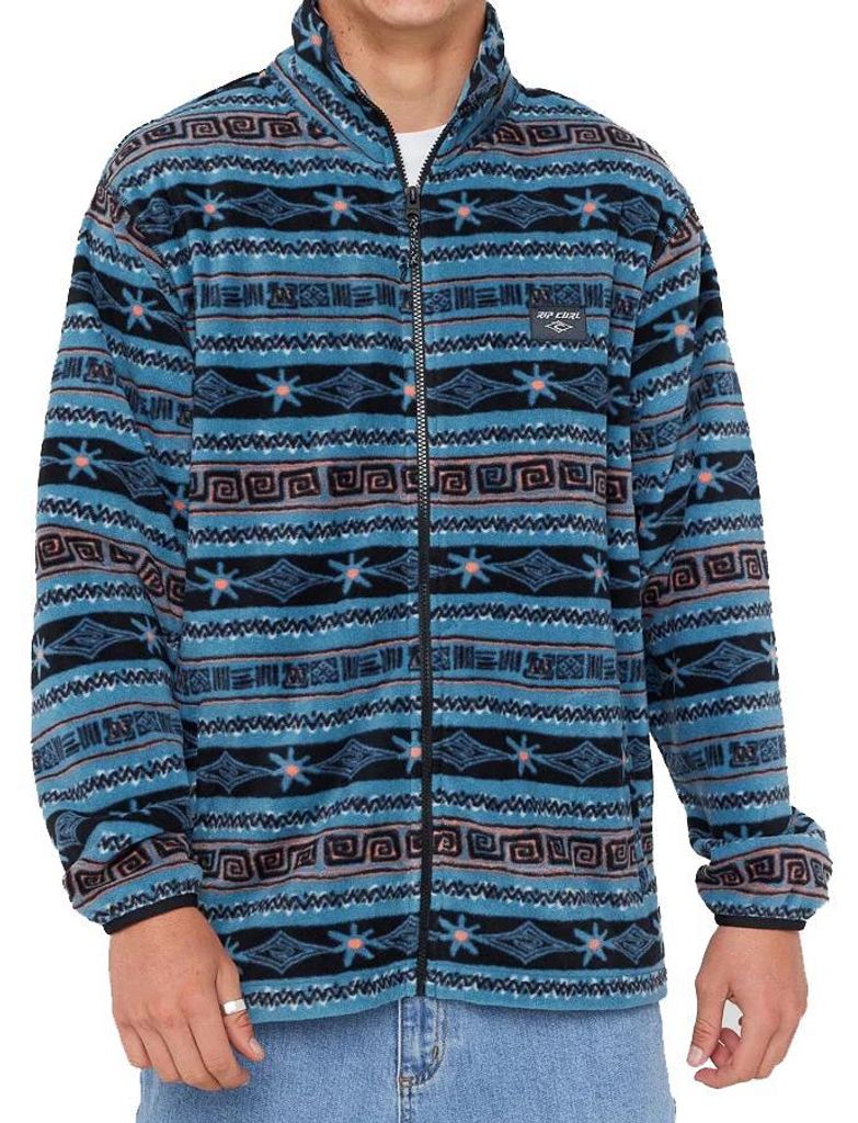 RIP CURL Fleece Jacke Fun Times Polar storm blue XL