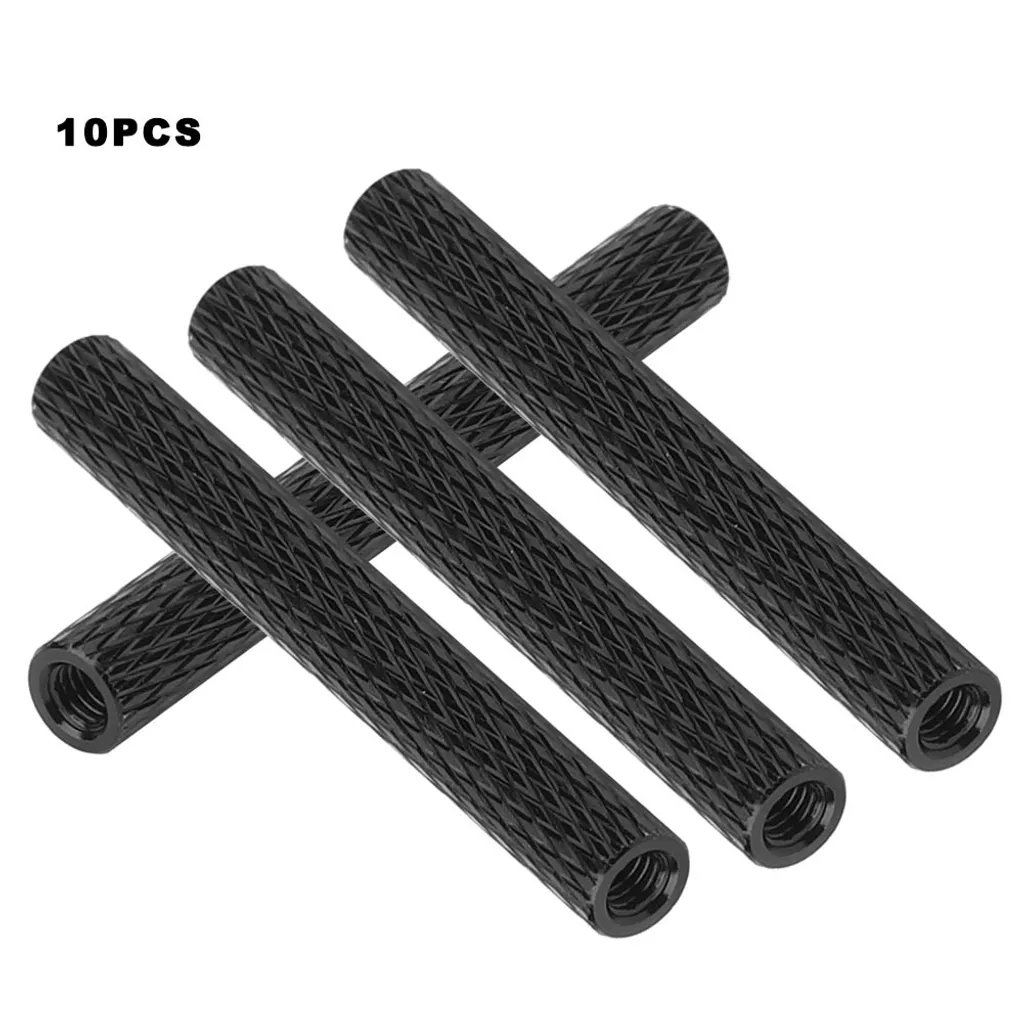 Kit 10 Distanziali M3 40mm Alluminio Nero - Stile e Performance FPV - 3