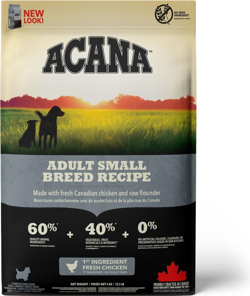 Acana HERITAGE Adult Small Breed 6 kg Obrázok produktu 