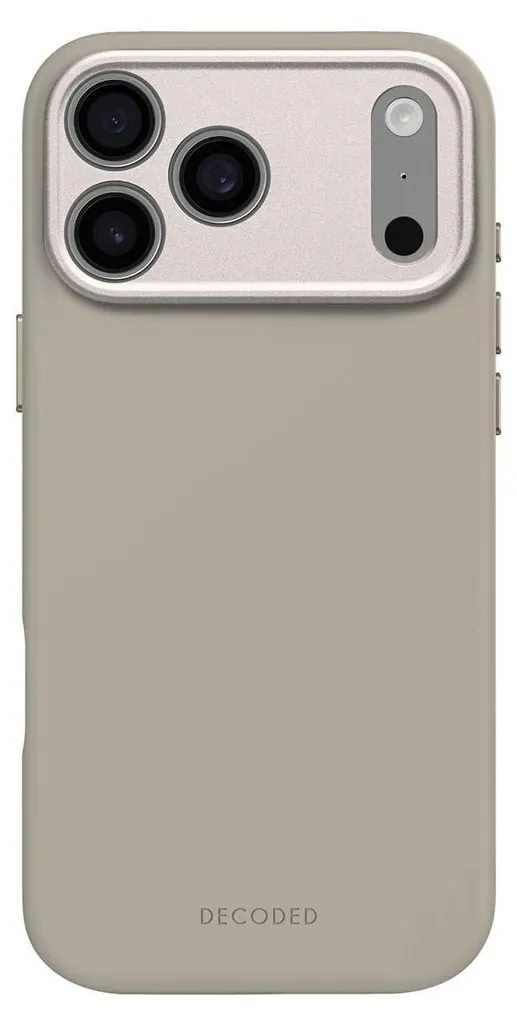 Decoded Silicone Case Beige iPhone 17 Pro Max | Design e MagSafe