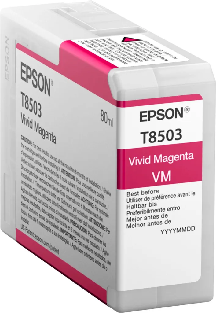 Inchiostro Epson T8503 Magenta Vivido 80ml - Dai Vita alle Tue Foto