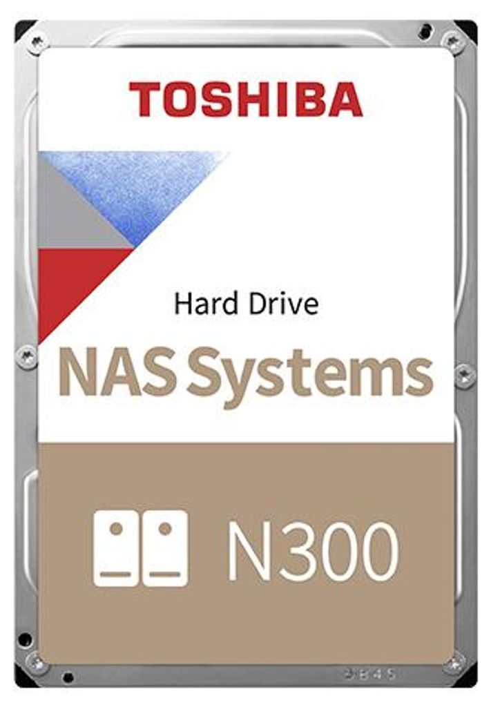 Toshiba N300 NAS Hard Drive 4TB 512MB - Festplatte - Serial Image du produit 