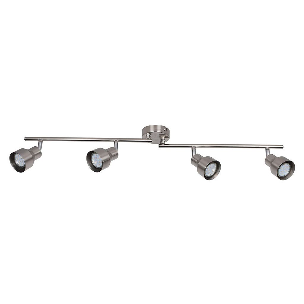 Rabalux 3186 Deckenstrahler 4 Spots Blake, GU10, silber, Modern, 82cm