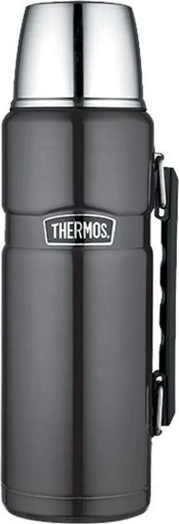 Thermos 1.2L Grigio Metallizzato: Design Moderno in Acciaio Inossidabile