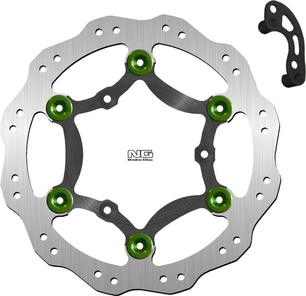 Stopper le voile des disques avec le kit frein Wave flottant oversize