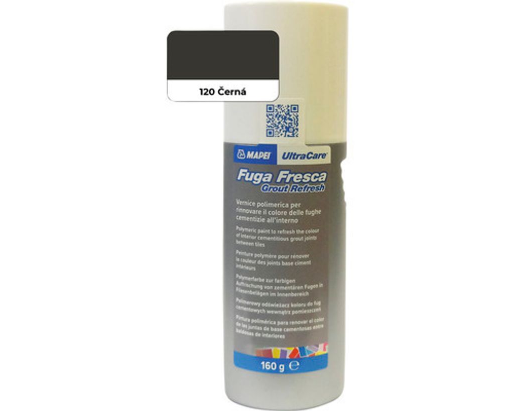 MAPEI® ULTRACARE Fuga Fresca 120 černá 160 g barva na Obrázek produktu 