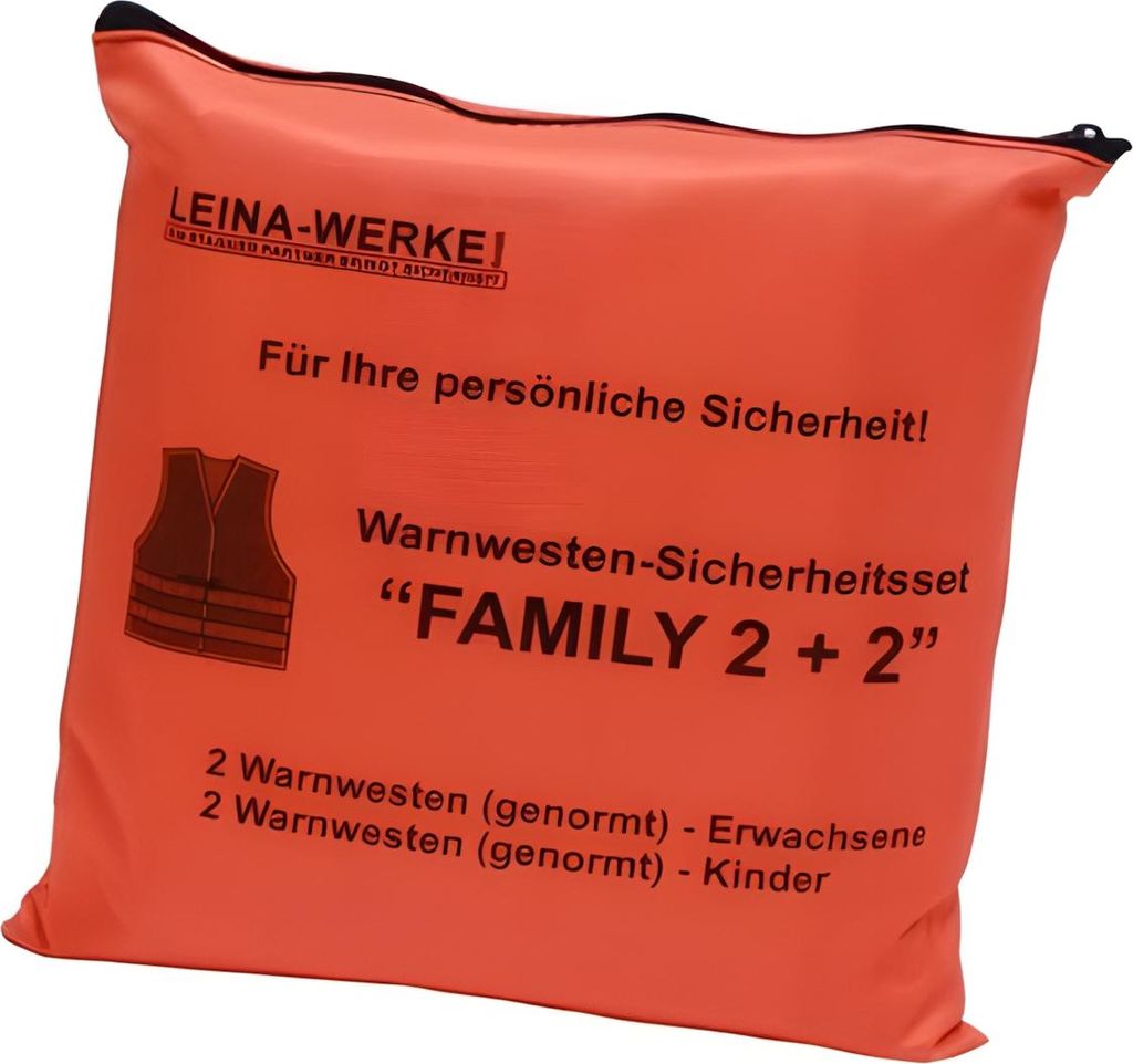 Leina Warnwesten orange Einheitsgroesse