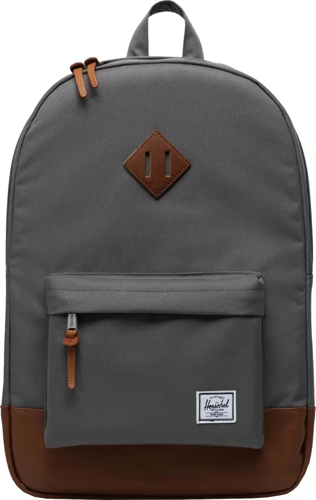 Herschel Heritage Backpack Gargoyle - Zaino Urban Grigio Sostenibile