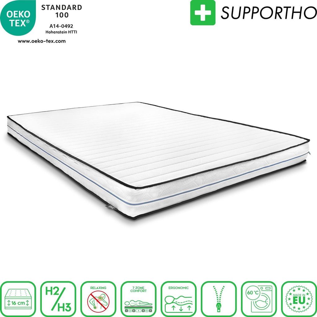 Materac piankowy Supportho Basic comfort 140 x 200 cm, Zdjęcie produktu 