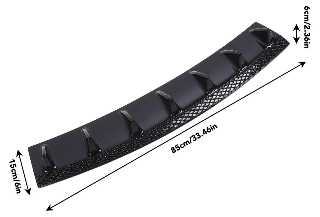 Diffuseur Arrière pour Personnalisation Automobile Universel 85 cm - 18