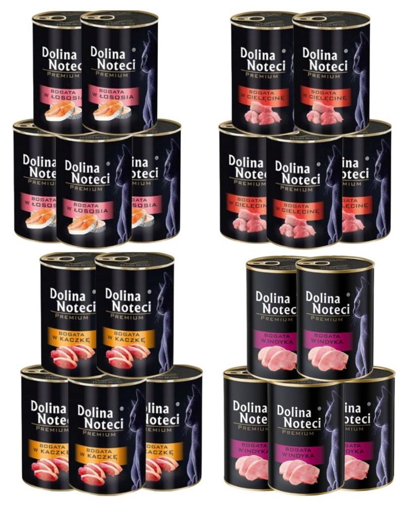 Dolina Noteci Premium mix smaków dla kota 20x400g Zdjęcie produktu 