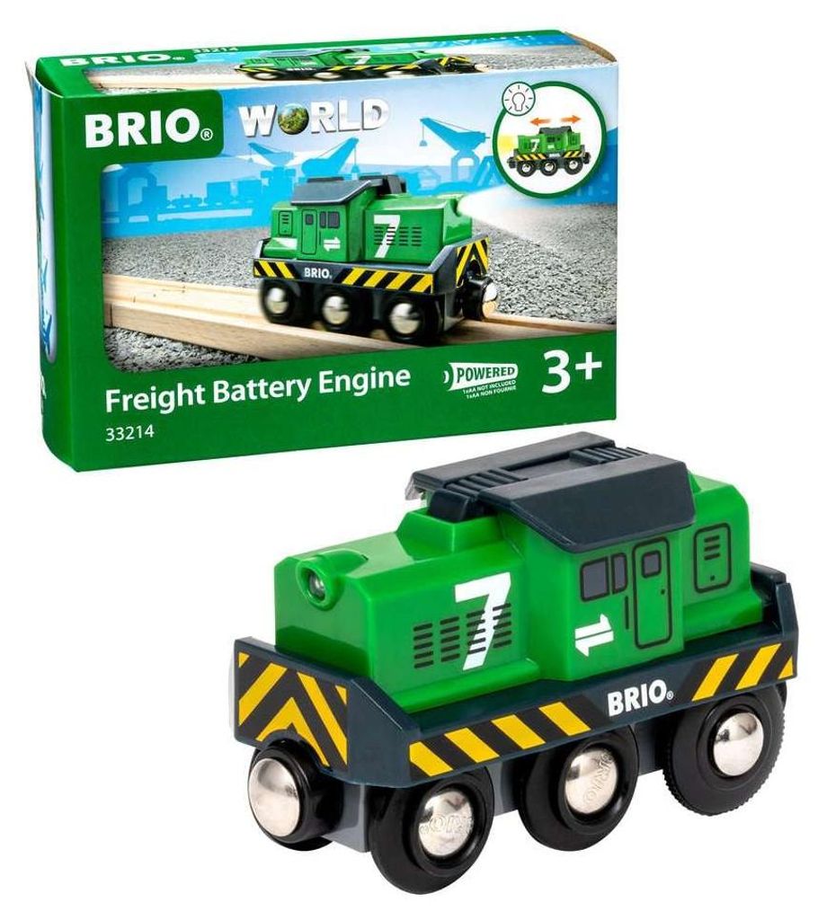 Locomotiva merci a batteria BRIO Immagine del prodotto 