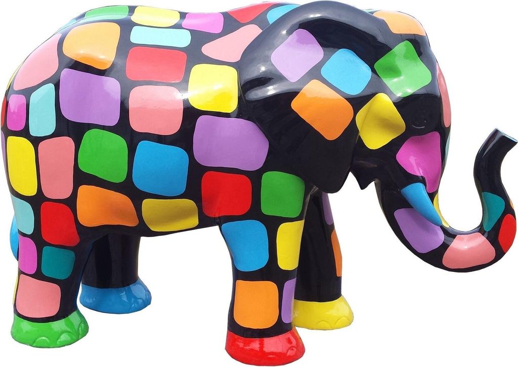 Designer Figur Statue Moderne Figuren Dekoration Elefant Deko Garten Skulpturen
