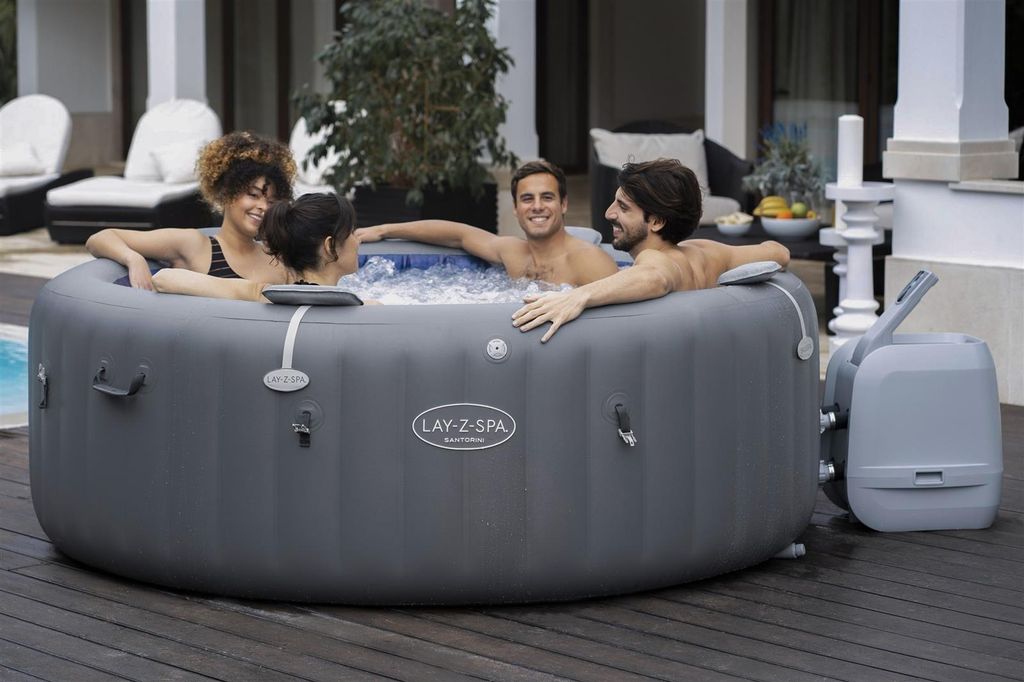 Santorini Lay-Z-Spa HydroJet Pro Garden Jacuzzi BESTWAY Obrázek produktu 42