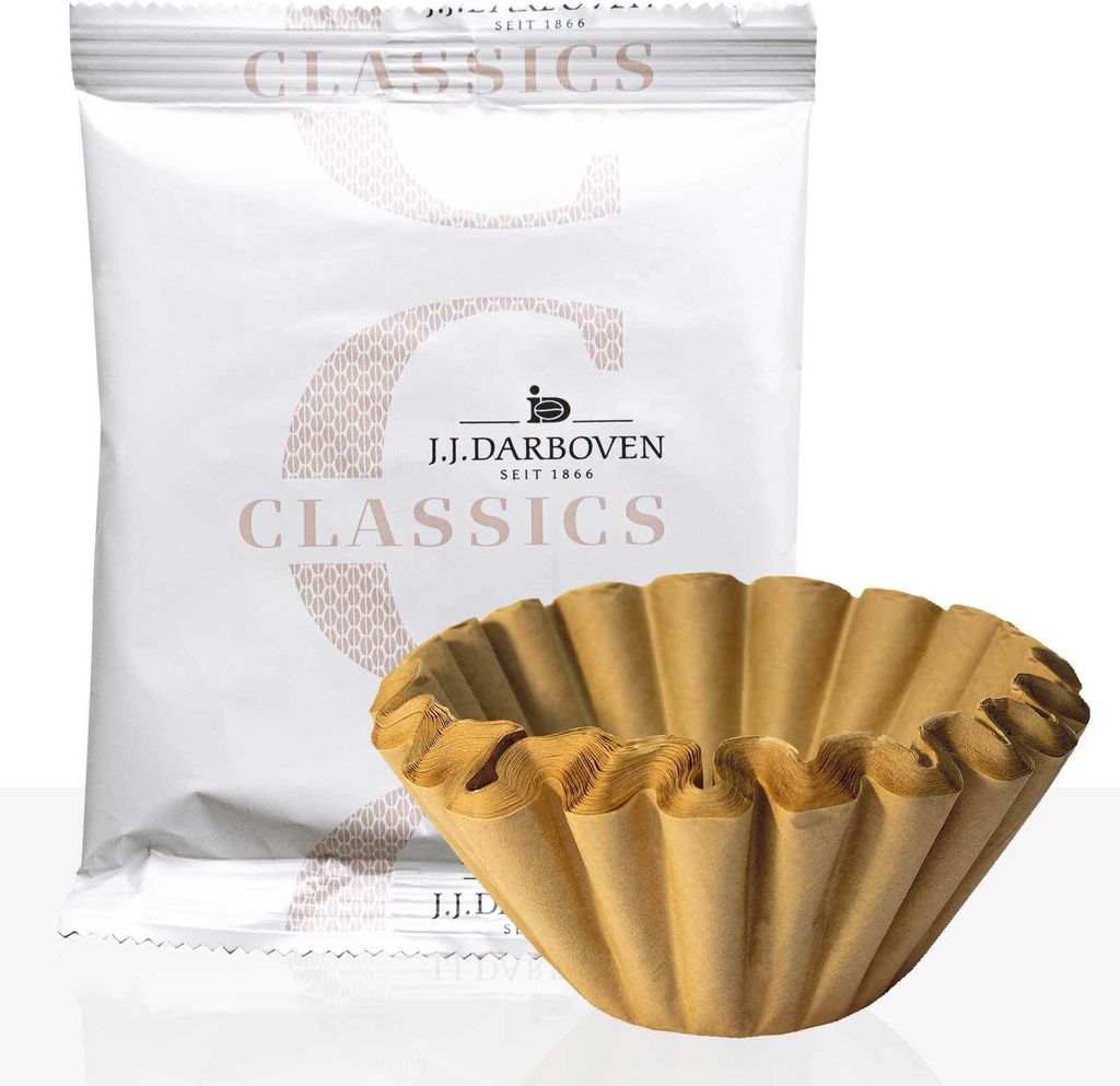 Darboven Classics Balance Extra 42 x 60g Kaffee gemahlen + 50 Korbfilter, Servicepaket