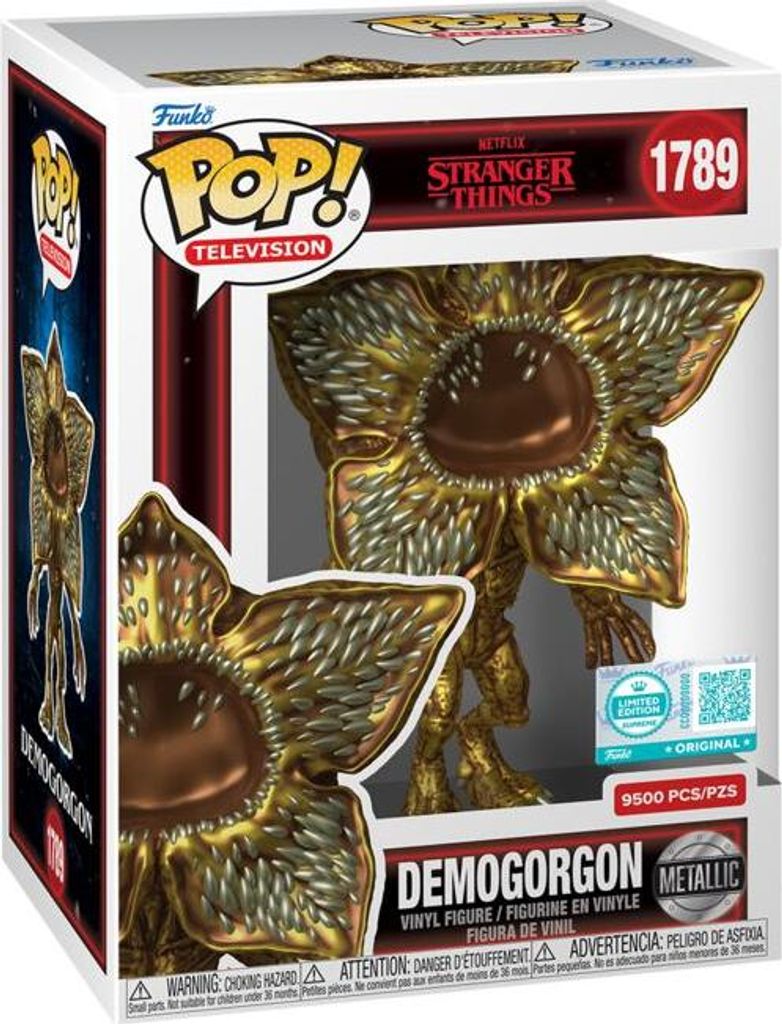 Funko Funko Pop! Unisex Demogorgon (Ltd. Edition Supreme) Vinyl Figur 1789 Standard Standard