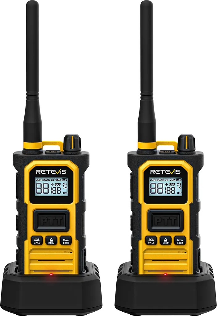 Radio Retevis RB648Pro talkie-walkie étanche IP67 longue portée noir