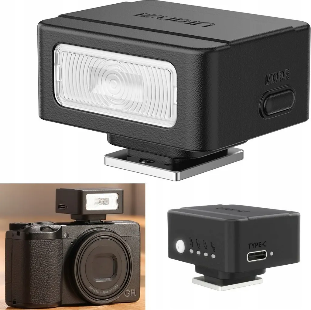 Ulanzi SL01 Flash LED Portatile GN8 per Fotografia Macro e Ritratti