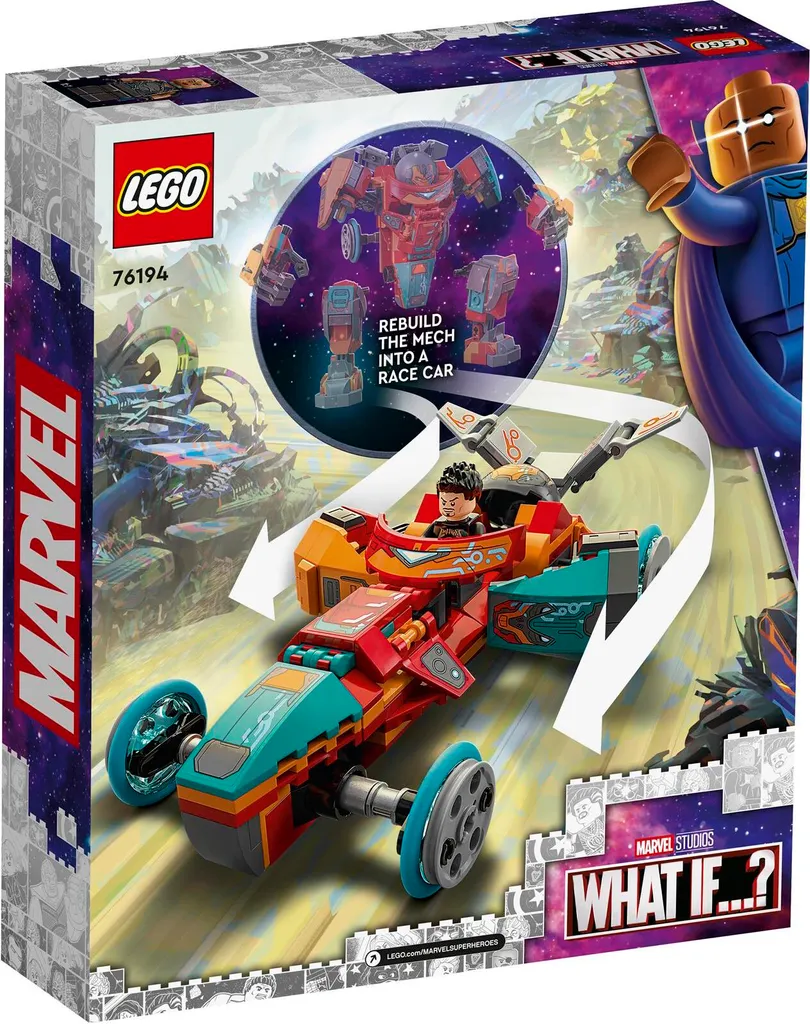 Robot Iron Man LEGO Marvel 76194 Jouet de construction transformable 2-en-1 - 17