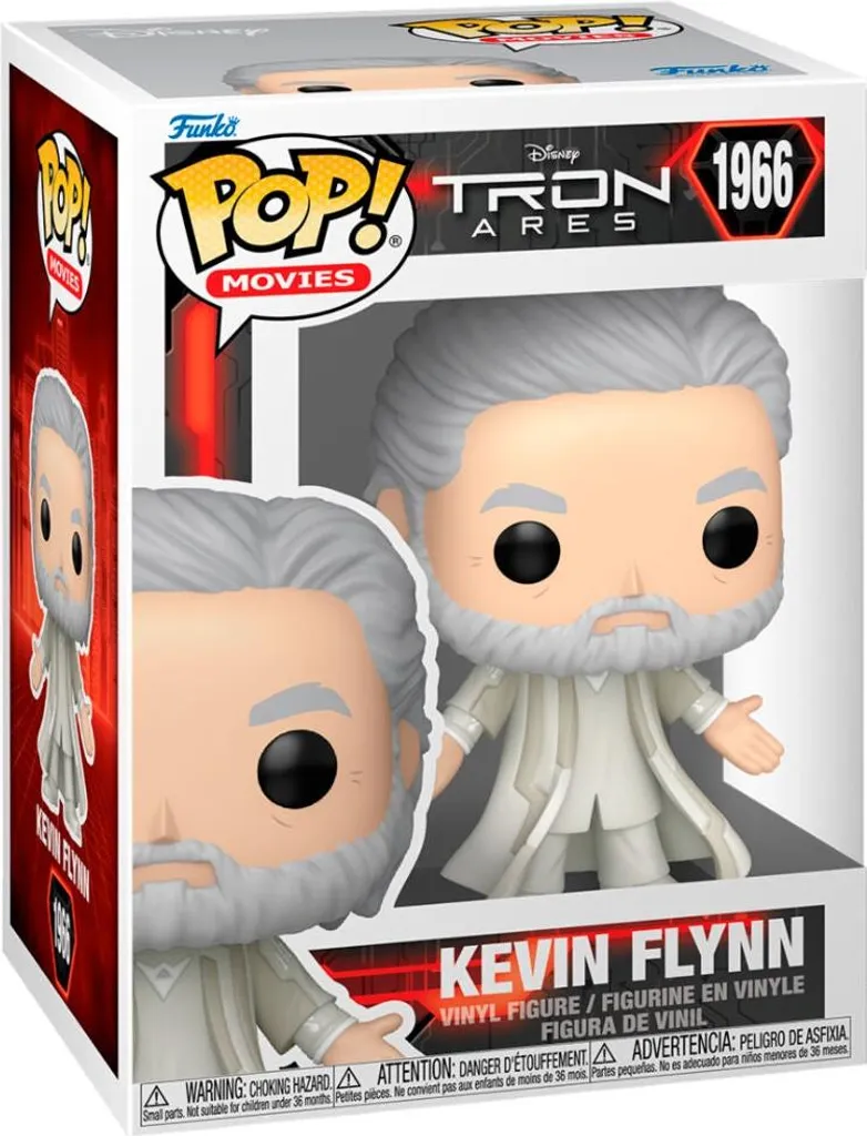 Jouet de collection Disney Tron Ares figurine Kevin Flynn articulée