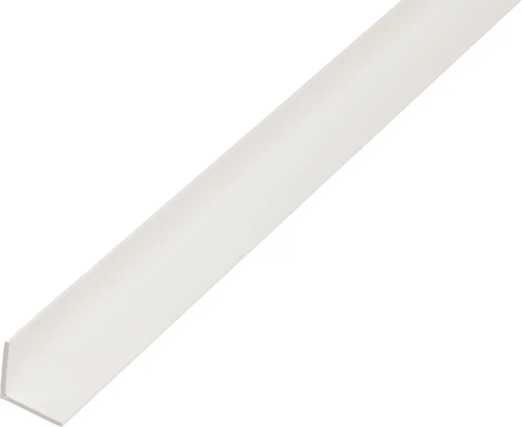 Alberts 499204 Cornière en Plastique Blanc 1000x50x50 mm - Lot de 4